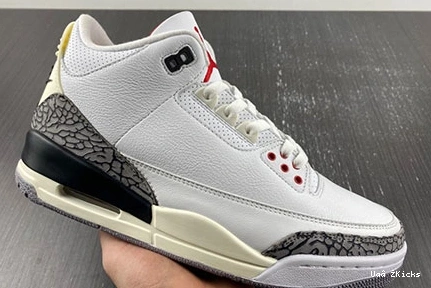 Retro White Cement DN3707-100 3 Reimagined Jordan Flexible 393 0718